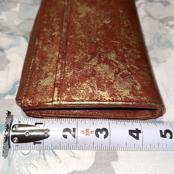 Margot Custom Colored Leather Wallet Wristlet BNNT - Picture 6 of 16